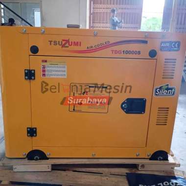 Genset 9 KVA Silent Diesel Tsuzumi TDG 10000 S Japan Technology Surabaya
