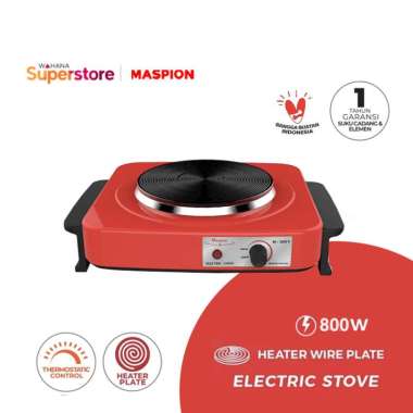 Maspion S301 Kompor Listrik MERAH