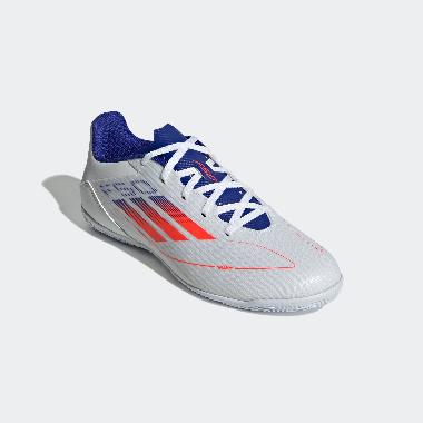 adidas Unisex Football/Soccer F50 Club Indoor Boots Sepatu Sepakbola Pria & Wanita [IF1345] 8.5 Whit