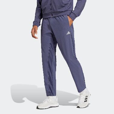 adidas Men Training Gym+ Woven Joggers Celana Panjang Fitness Pria [IW8387] A/M Blue