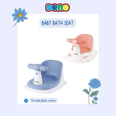 DENO Baby Bath Seat Kursi Mandi Bayi Tempat Mandi Bayi Anak BTF-037-PINK