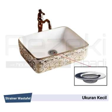 Saringan Wastafel Cuci Tangan - Strainer Wastafel Strainer-Kecil