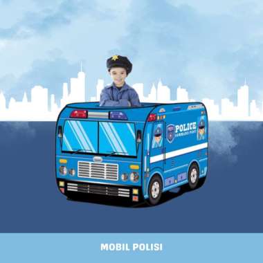 DENO Mainan Tenda Bus Es Krim / Tenda Bus / Tenda Bus Anak / Tenda Anak / Mainan Tenda 995-7032A-SCB