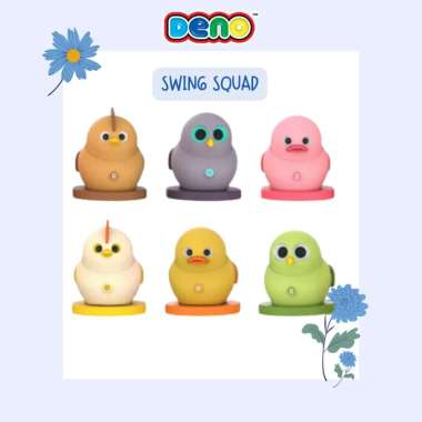[BISA INSTANT✓] DENO The Swing Squad Mainan Anak Berayun Magnet DUCK-PINK