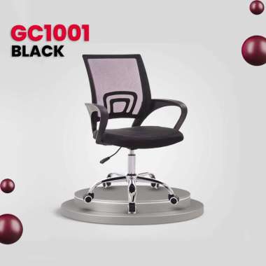 Goto Coreflex Chair Kursi Kerja Kantor Belajar Komputer Hidrolik Putar GC1001 BLACK