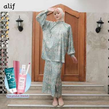 ALIF SKIRT KULOT ARMANY SATIN SILK MOTIF PREMIUM - SAFIYE COLLECTION SMYRNA
