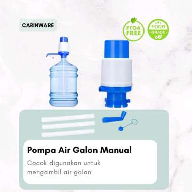 Carinware pompa galon air manual dispenser air minum pencet