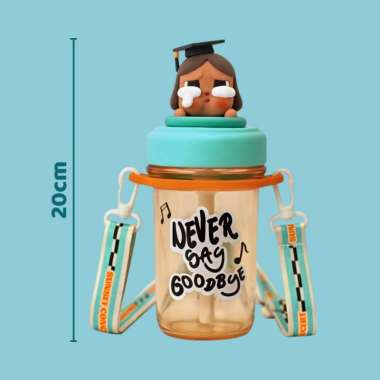 READY STOCK POPMART Original Labubu Dimoo Crybaby Firuge Boneka Plush Doll Crybaby bottle