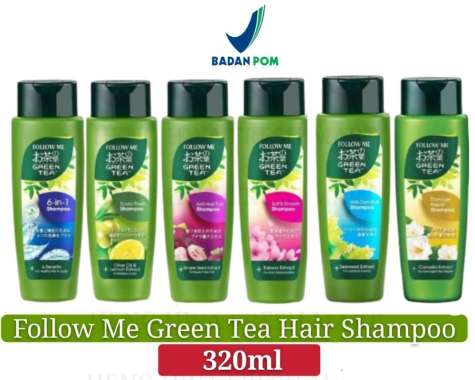 Follow Me Green Tea Shampoo 320ml 6in1