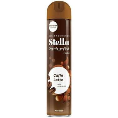 STELLA AEROSOL 200ML/STELLA SEMPROT 200ML/STELLA PENGHARUM RUANGAN CAFFE LATTE