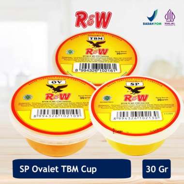 Emulsifier SP Ovalet TBM Pengemulsi Pengembang Kue Roti Rajawali R&W RW 30 gr SP