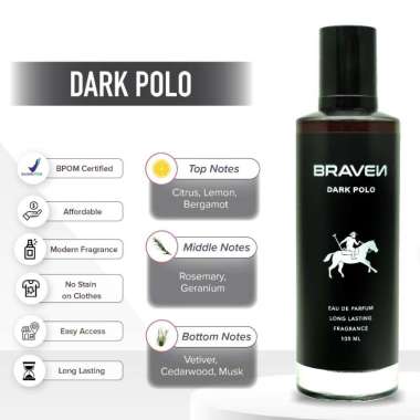 BRAVEN EDP 100ML PRIA/ PARFUM BRAVEN 100ML DARK POLO