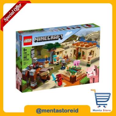 LEGO Minecraft 21160 The Illager Raid Blocks & Stacking Toys