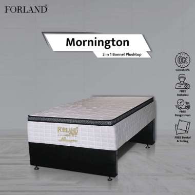 Forland Mornington Springbed 2 in 1 Plushtop Bonnel Spring Tanpa Sorong & Sandaran 160 x 200