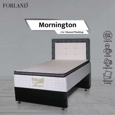 Forland Mornington Springbed 2 in 1 Plushtop Bonnel Spring Tanpa Sorong 160 x 200