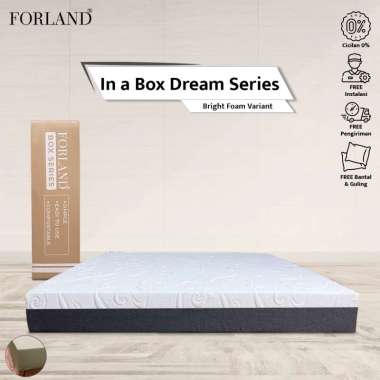 Forland Kasur Full Foam & Latex In A Box - Dream Series Bright Foam 180 x 200