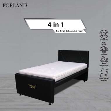 Forland Kasur Full Rebounded Foam 4 in 1 Tanpa Sorong 140 x 200