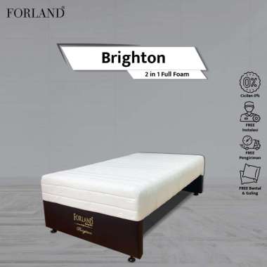 Forland Brighton Kasur Full Rebounded Foam 2 in 1 Tanpa Sandaran & Sorong 160 x 200