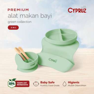 Cypruz Baby Feeding Set Green