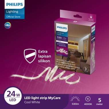 Lampu Philips LED Strip MyCare 24W 5M Plug and Play 4000K Putih Netral