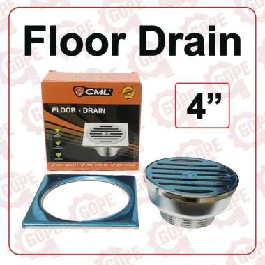 Saringan Mangkok Got Kamar Mandi Floor Drain CML 4"