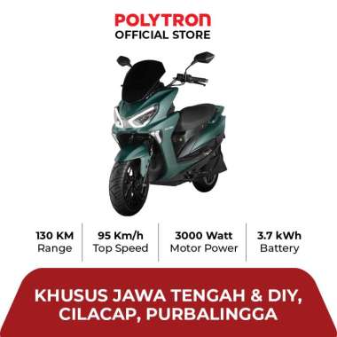 Polytron Fox R Electric Sepeda Motor Listrik - OTR Jawa Tengah & Yogyakarta, Cilacap, Purbalingga Ja