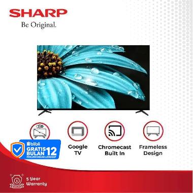 SHARP 4T-C65FJ1X GOOGLE TV 65 INCH UHD 4K