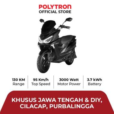 Polytron FOX-R - Skuter Listrik Elektrik Canggih