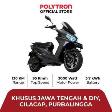 Polytron Fox R Electric Sepeda Motor Listrik - OTR Jawa Tengah & Yogyakarta, Cilacap, Purbalingga Ja