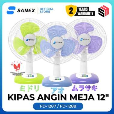 Sanex Kipas Angin Meja [12 Inch]  Random