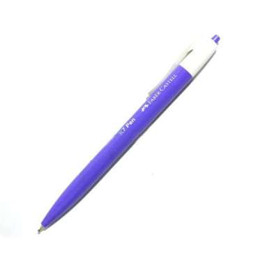 Pulpen K7 Pen Faber Castell [1 pcs] / Ballpoint Pena [0.7 mm] Pink