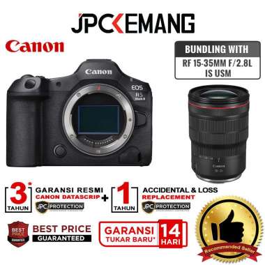 JPC KEMANG Canon EOS R5 II Body Only Mirrorless Camera Canon R5 Mark 2 Body EOS R5II GARANSI RESMI w
