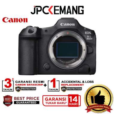 JPC KEMANG Canon EOS R5 II Body Only Mirrorless Camera Canon R5 Mark 2 Body EOS R5II GARANSI RESMI S