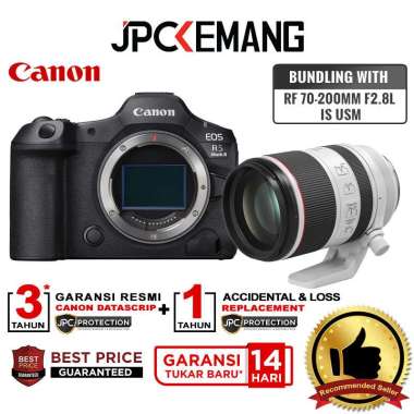 JPC KEMANG Canon EOS R5 II Body Only Mirrorless Camera Canon R5 Mark 2 Body EOS R5II GARANSI RESMI w