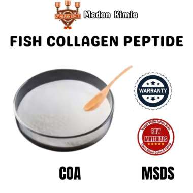 Fish Collagen Peptides 1 KG / Bubuk Kolagen Ikan / Fish Collagen Powder / Serbuk Kolagen Ikan Murni
