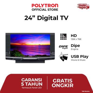 POLYTRON DIGITAL TV 24" PLD 24V223