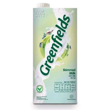 Greenfields Susu UHT Skim Milk 950 ml