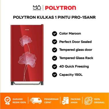 KULKAS POLYTRON PRO 15ANR - Garansi Resmi