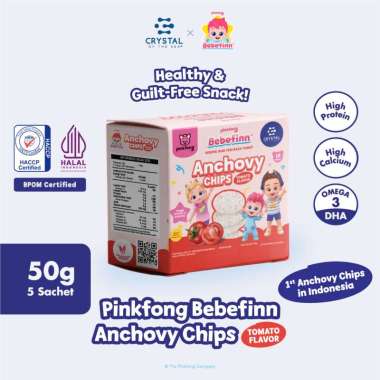 Crystal of the Sea | Pinkfong Bebefinn Anchovy Chips Tomato / Keripik Ikan Teri Rasa Tomato / Kerupu