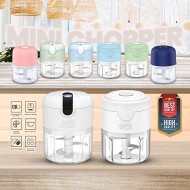 Goto Lucy Harper Mini Chopper Blender Penggiling Bumbu Dapur Portable HARPER GREEN