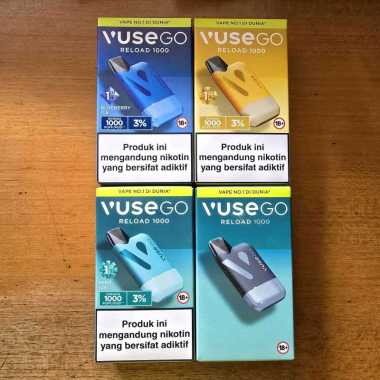 Vape Vuse Go Reload 1000 Blue (Device + Blueberry Ice)