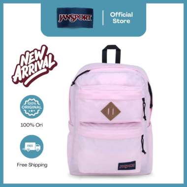 JanSport Tas Ransel Laptop / Backpack / Double Break Pink Ice