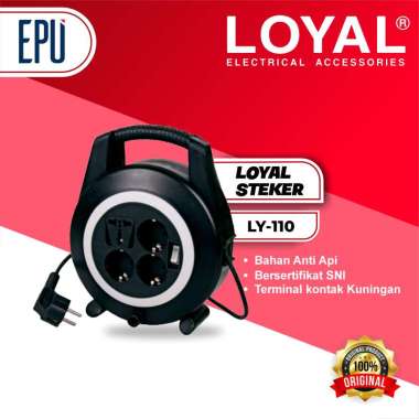 Loyal Kabel Roll LY110 Yunior Kabel Roll LY 110 Kabel Gulung Kabel Extension Listrik