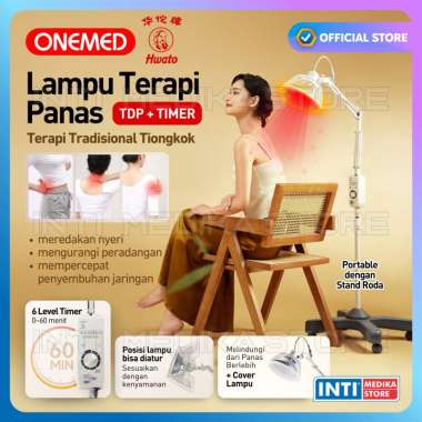 HWATO - Lampu Terapi Inframerah TDP dengan Stand dan Timer | Infrared Theraphy Lamp Rehabilitasi Pan