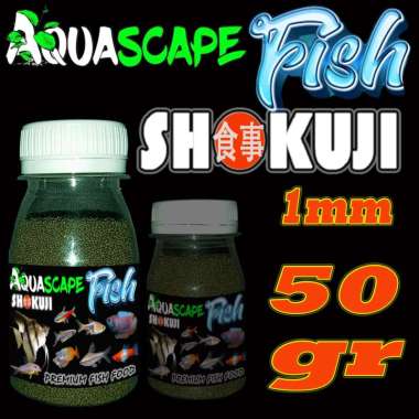 MAKANAN IKAN HIAS SHOKUJI AQUASCAPE FISH PAKAN IKAN MOLLY TIGER BARB PLATY NEON TETRA CHILI RASBORA
