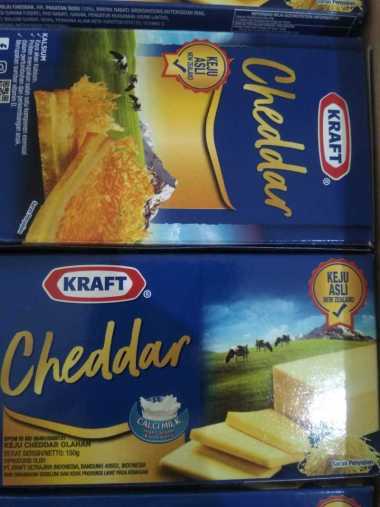 Promo Harga Kraft Cheese Cheddar 165 gr - Blibli