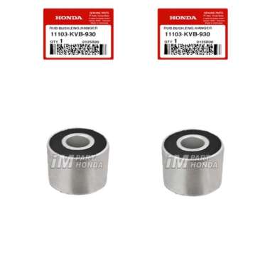 11103-KVB-930 Karet Mounting Bos Engine Hanger Beat Scoopy Spacy Vario 110 125 150 Matic 1 Set 2 Pcs