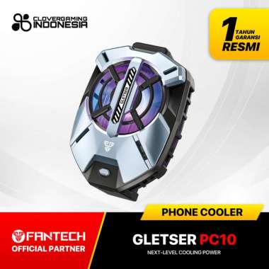 Fantech PC10 PC-10 GLETSER Fan Cooler Phone Cooler Clip for Smartphone Android IOS Iphone Pendingin 