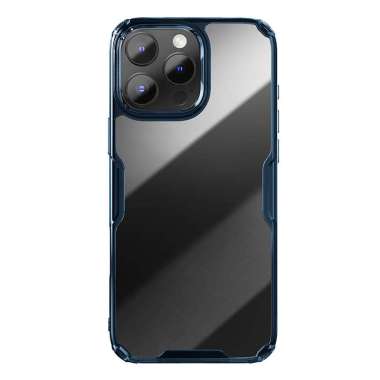 Case Iphone 16 Pro Max Plus NILLKIN Nature Pro Hybrid Casing iPhone 16 Pro Max Blue