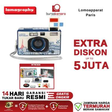 Lomography LomoApparat 21 mm Wide-angle Camera Paris Edition